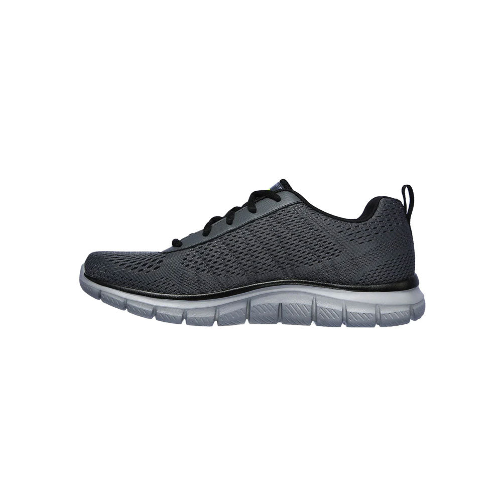 Tenis Hombre Skechers Track Moulton- Gris-Blanco