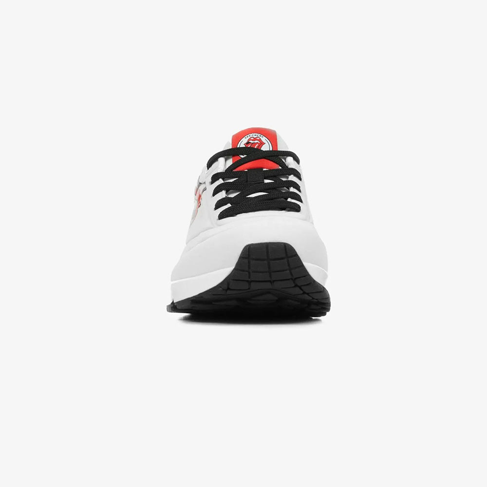 Tenis Mujer Skechers Uno Rolling Stones Single! - Blanco