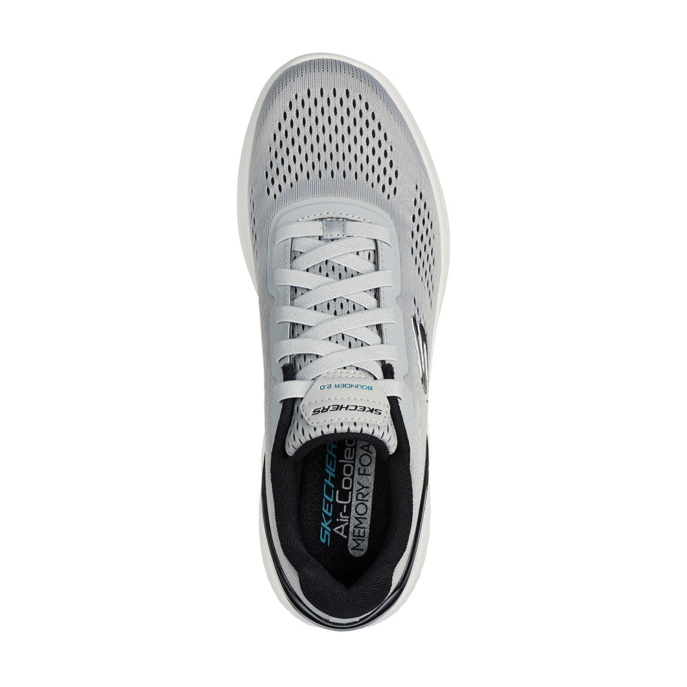 Tenis Hombre Skechers Bounder 2.0 - Gris