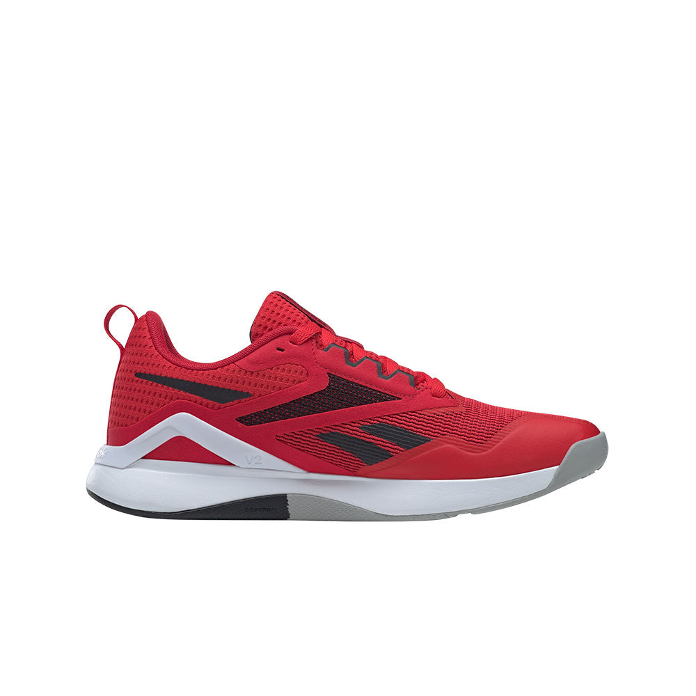 Tenis Hombre Reebok Nanoflex V2- Rojo-Blanco