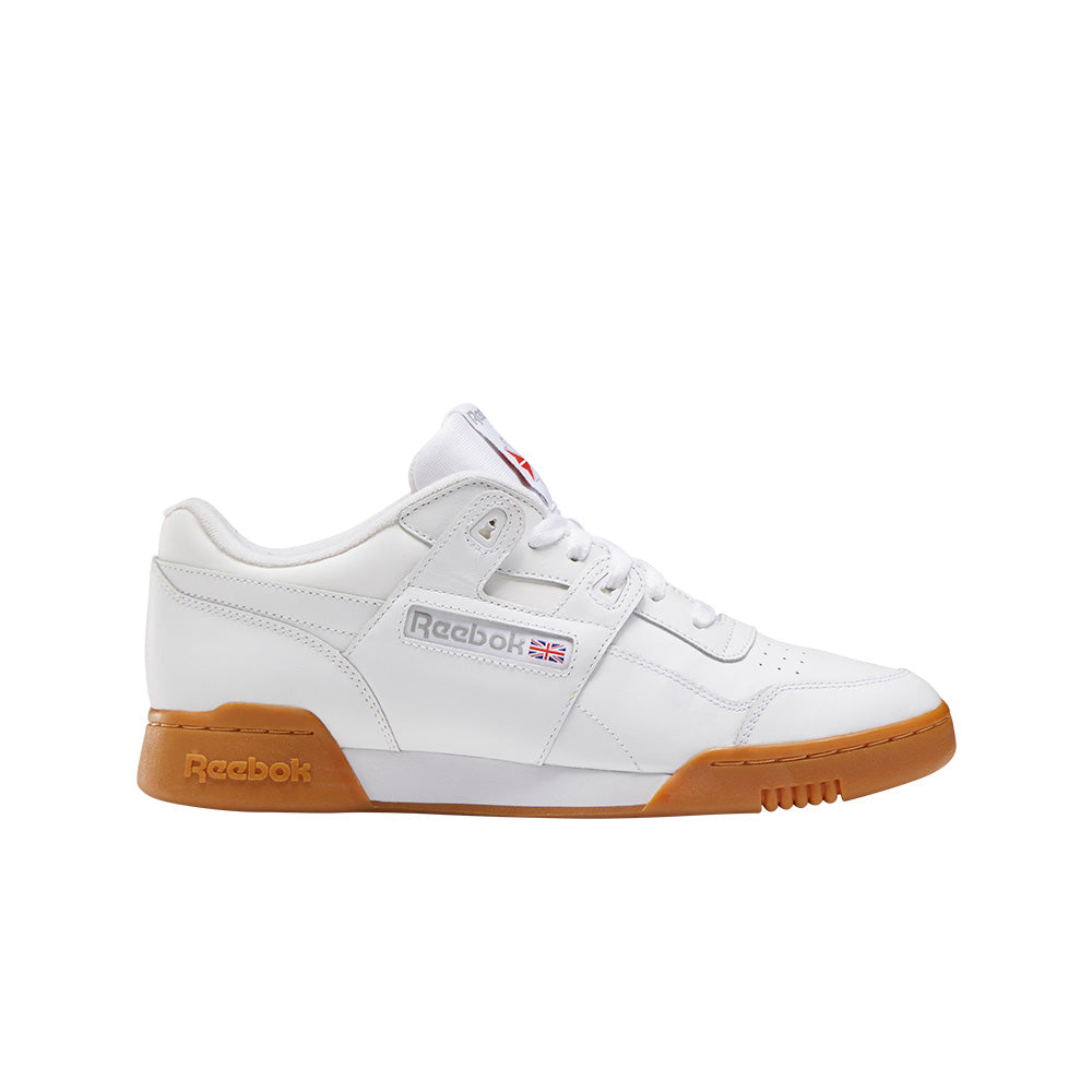 Tenis Hombre Reebok Workout Plus- Blanco-Caucho