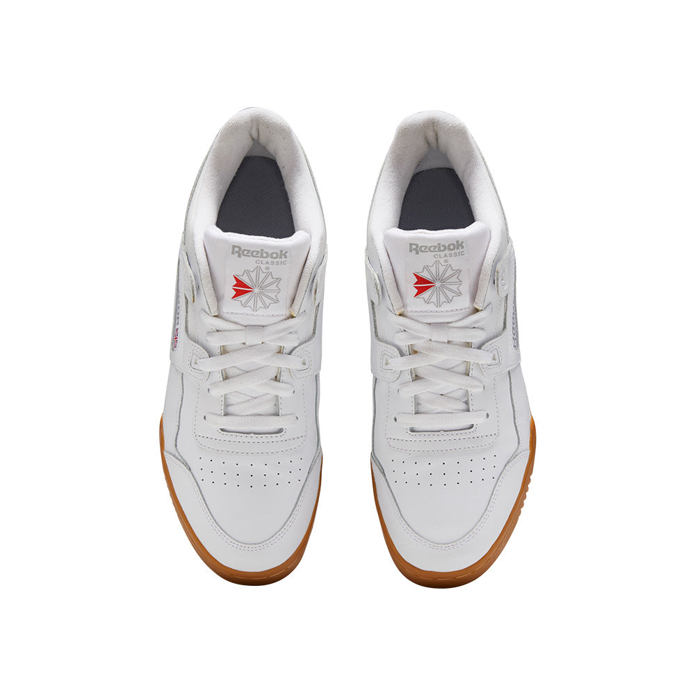 Tenis Hombre Reebok Workout Plus- Blanco-Caucho