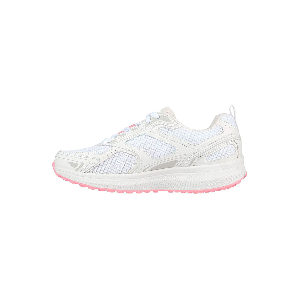 Tenis Mujer Skechers Gorun Consistent- Blanco-Rosa