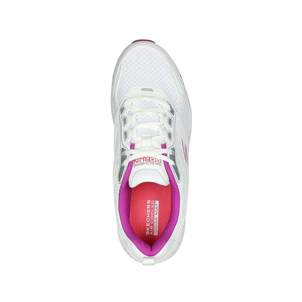 Tenis Mujer Skechers Gorun Consistent- Blanco-Rosa