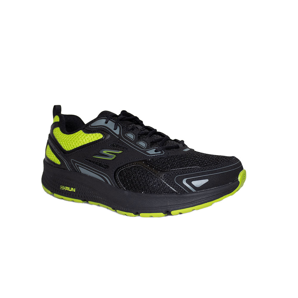 Tenis Hombre Skechers GOrun Consistent- Vestige - Negro-Ve