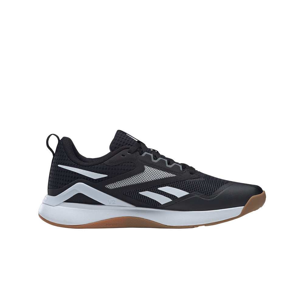 Tenis Hombre Reebok Nanoflex TR2.0 - Negro-Gris