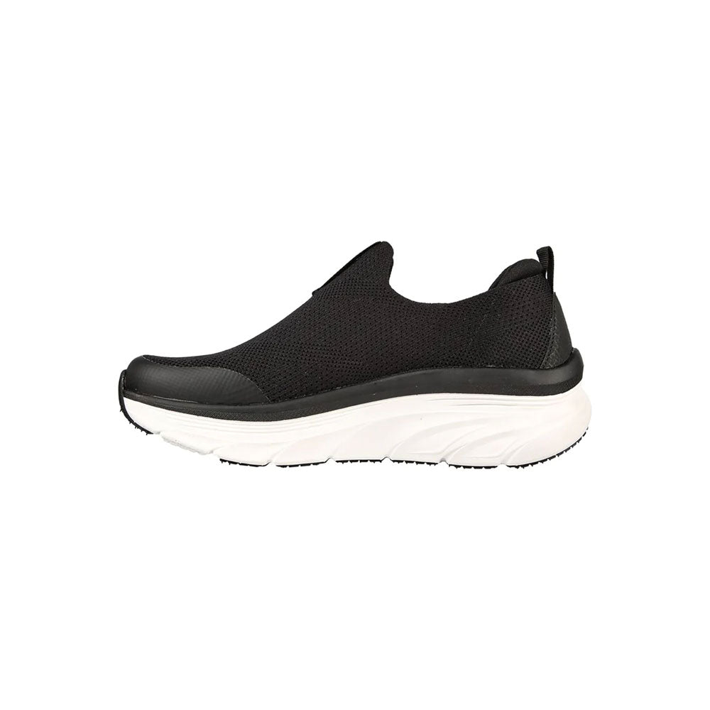 Tenis Mujer Skechers D’Lux Walker- Negro - Blanco