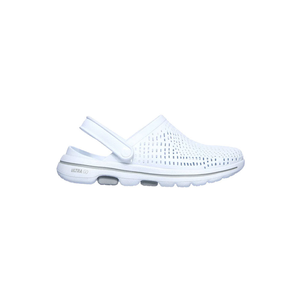 Chanclas Mujer Skechers Go Walk5 Foamies - Blanco