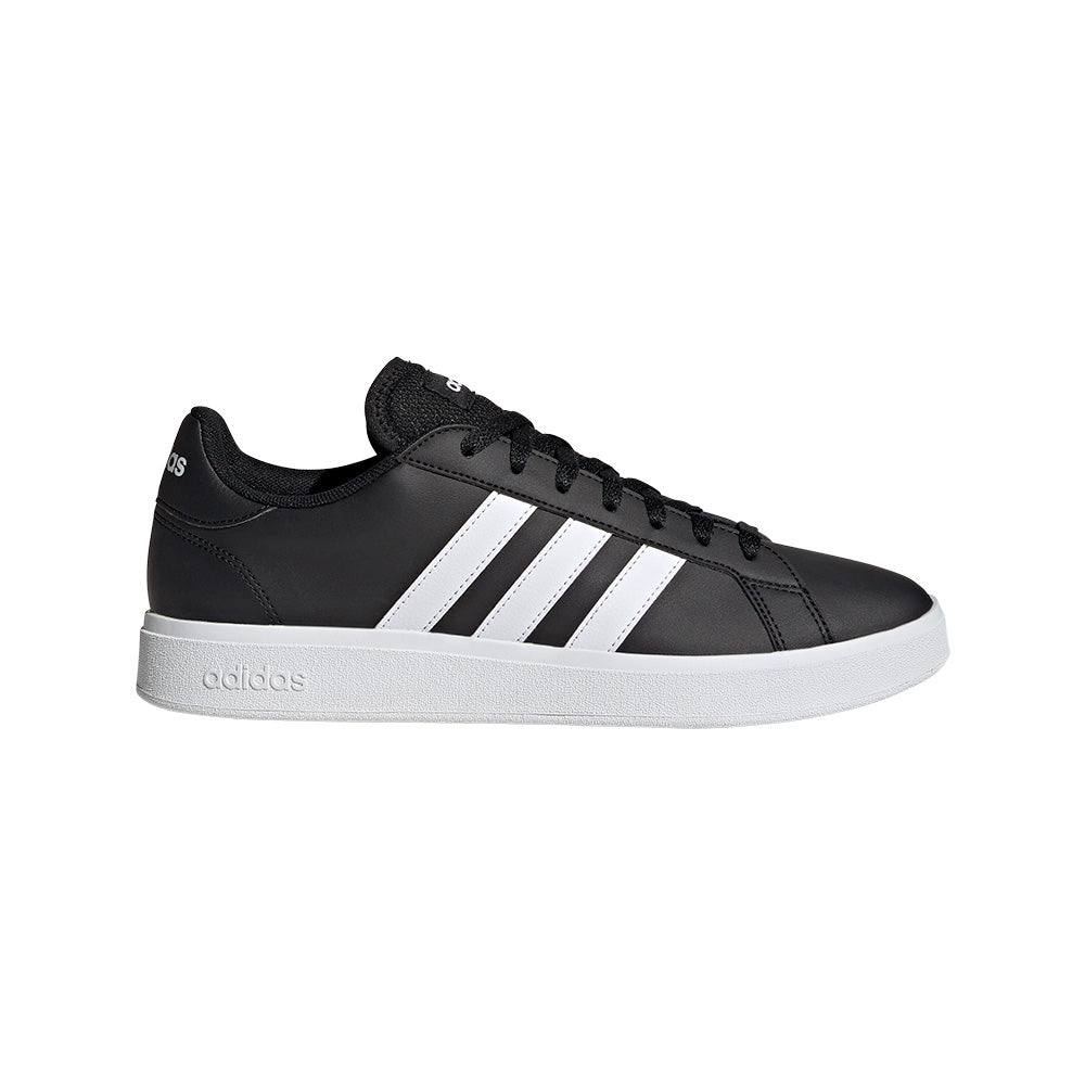 Tenis Hombre Adidas Grand Court - Negro-Blanco