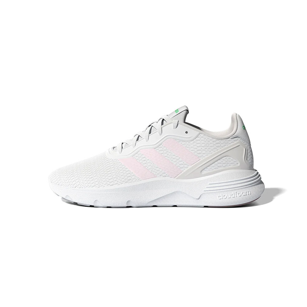 Tenis Mujer Adidas Nebzed - Blanco