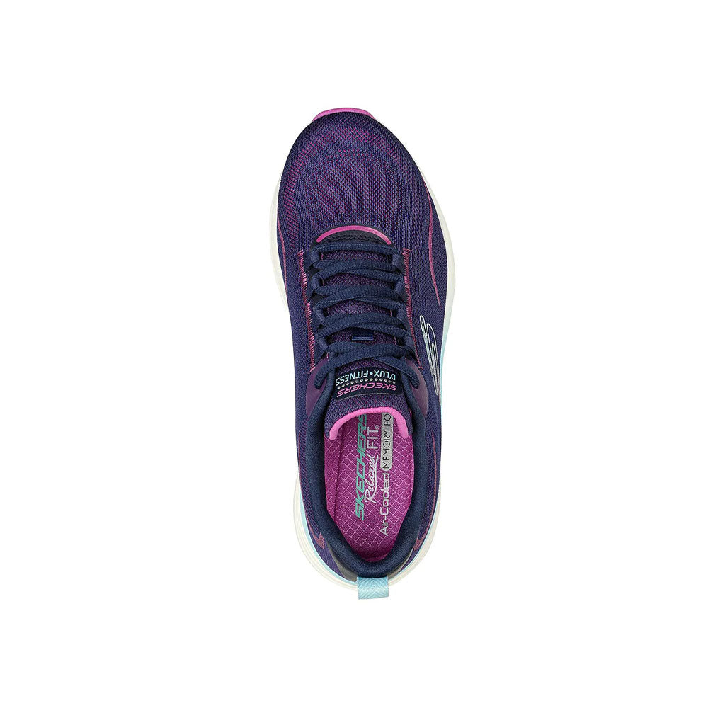 Tenis Mujer Skechers Dlux Fitness- Azul