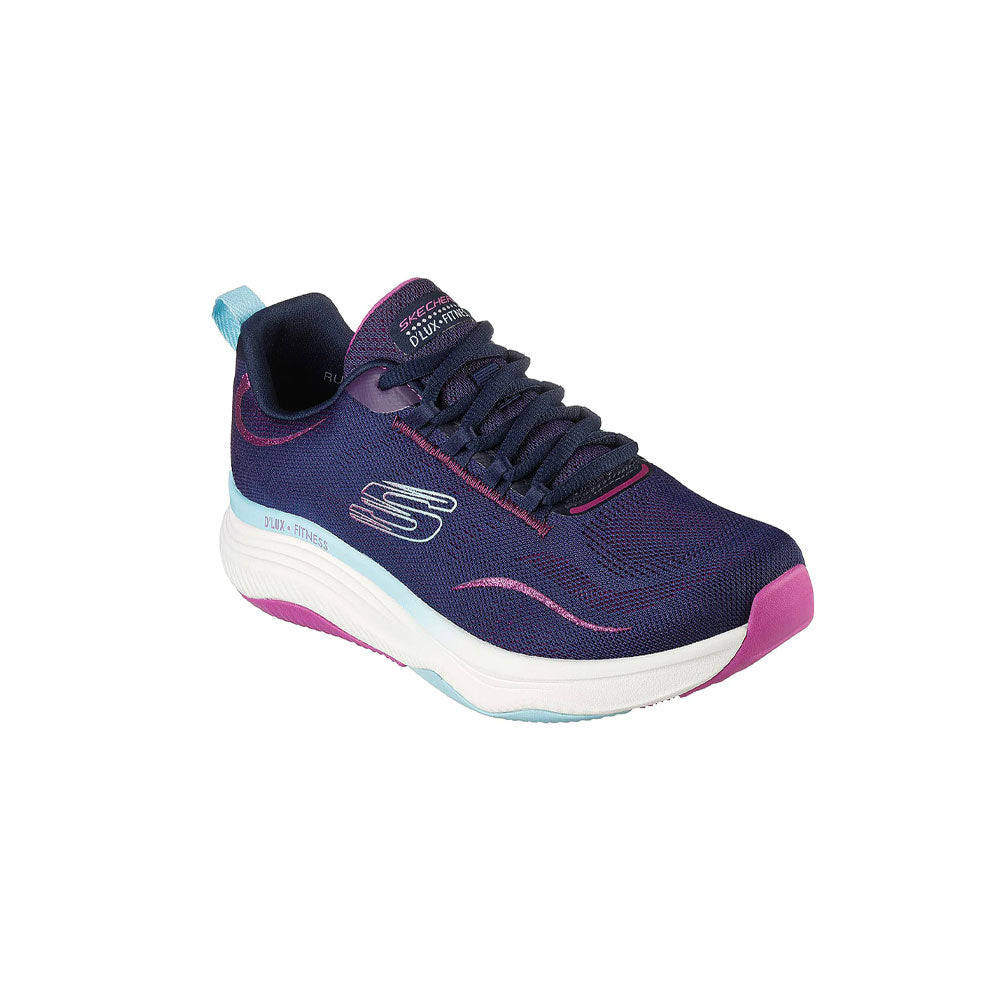 Tenis Mujer Skechers Dlux Fitness- Azul