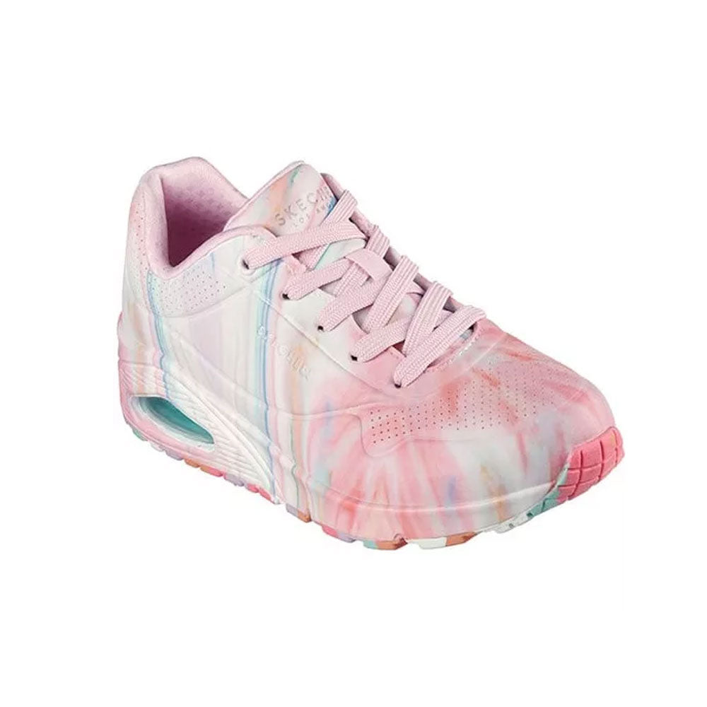 Tenis Mujer Skechers Uno Like Water - Rosa