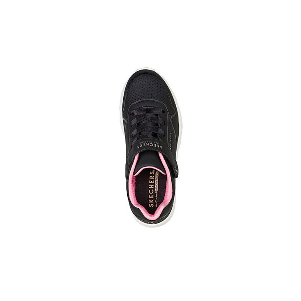 Tenis Niña Skechers Uno Lite- Negro