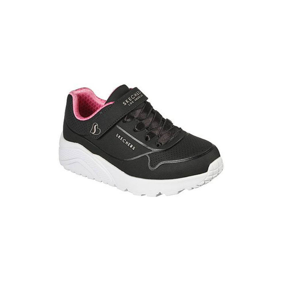 Tenis Niña Skechers Uno Lite- Negro