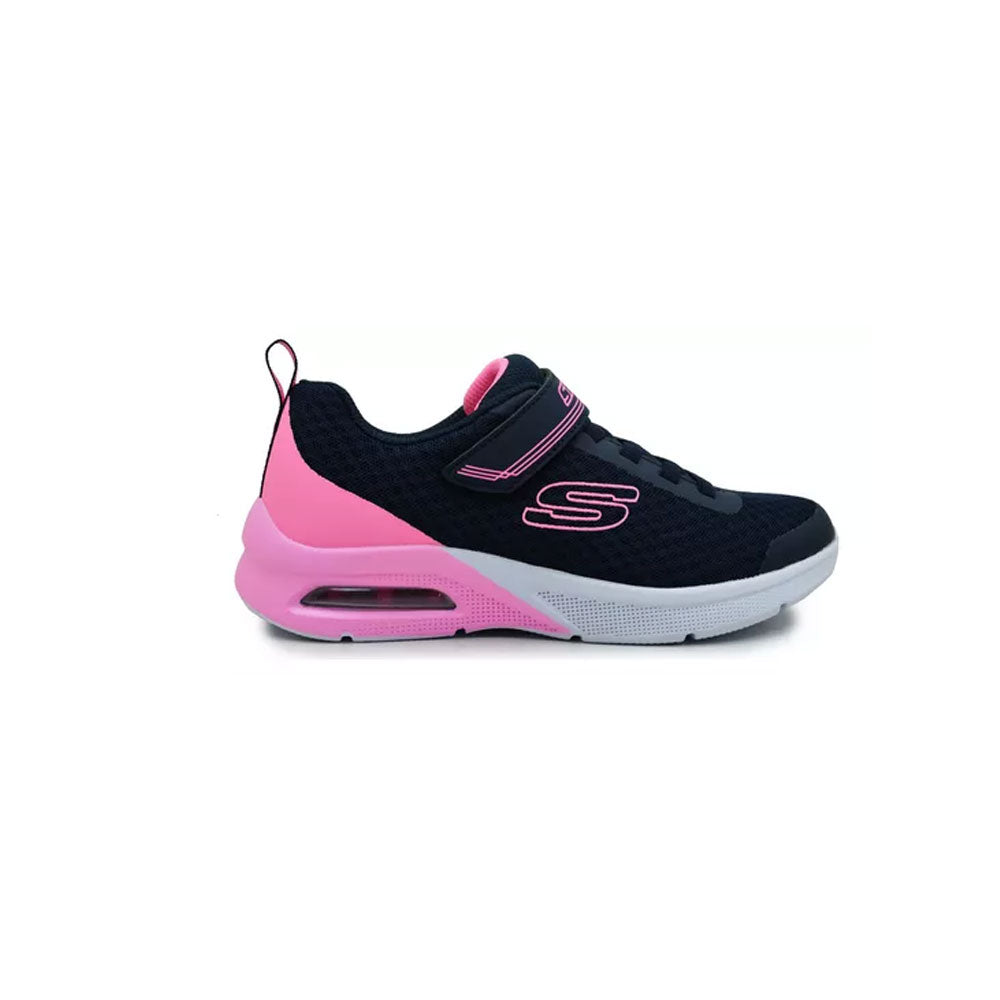 Tenis Niña Skechers Microspec Max - Azul-Rosa