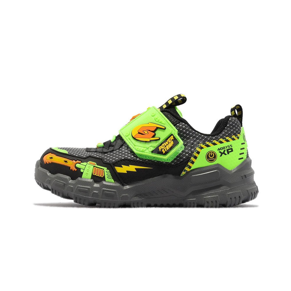 Tenis niño Skechers Adventure Track - Negro-Amarillo