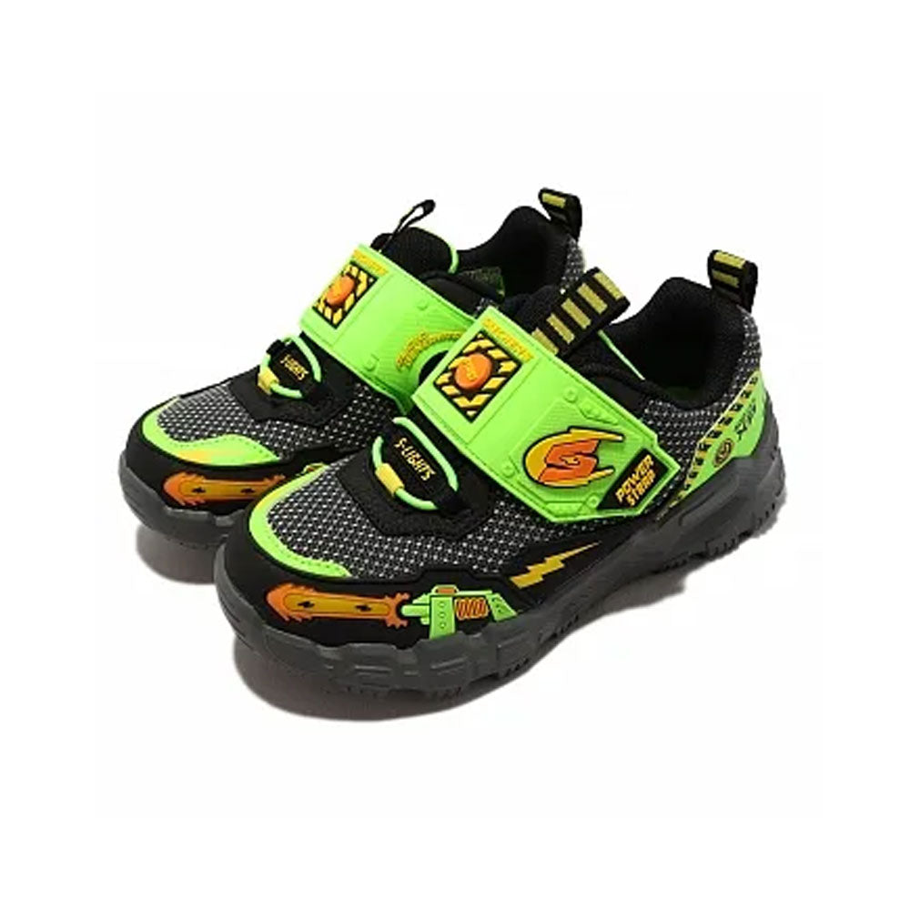 Tenis niño Skechers Adventure Track - Negro-Amarillo