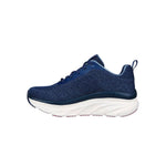 Tenis Mujer Skechers D Lux Walker Daily Beauty - Azul