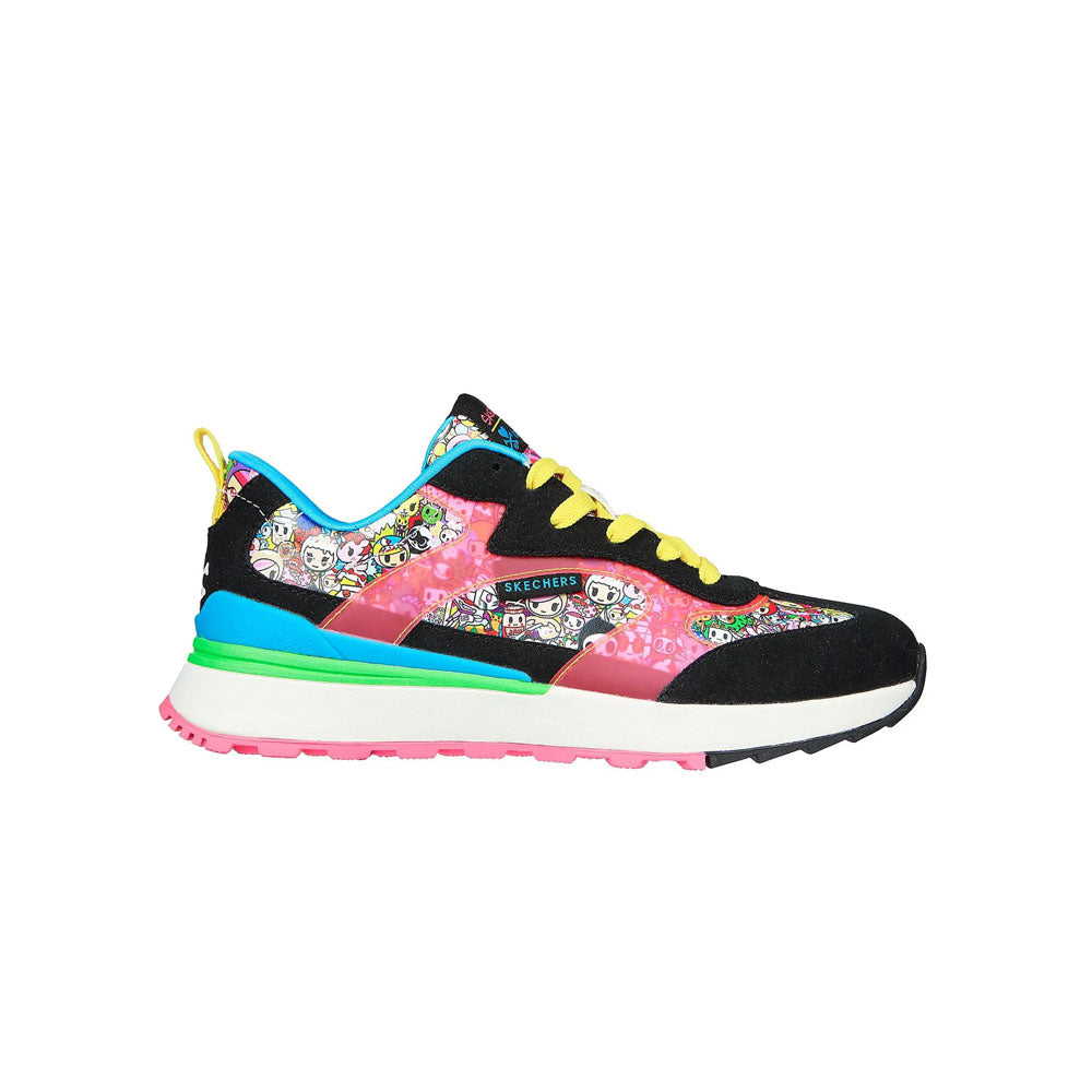 Tenis Mujer Skechers Sunny Unicorno Ave - Negro-Multicolor