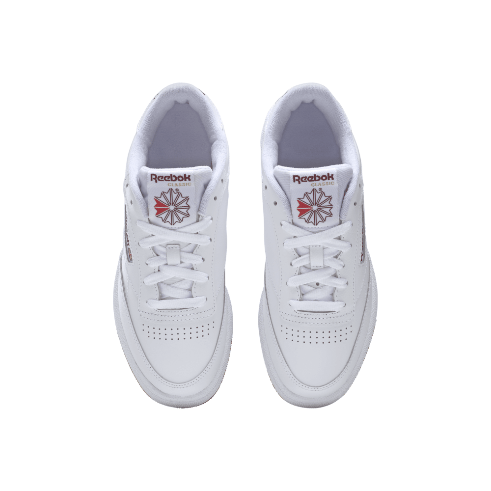 Tenis Hombre Reebok Club C85 - Blanco