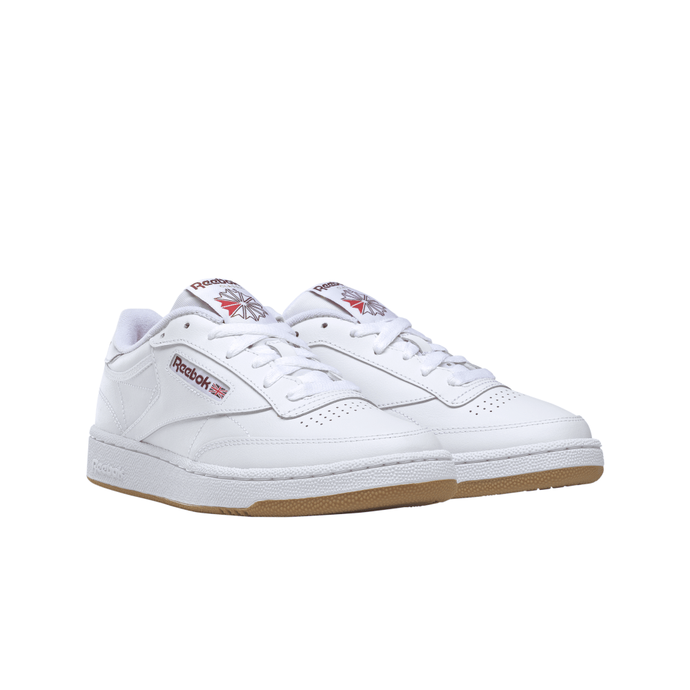 Tenis Hombre Reebok Club C85 - Blanco