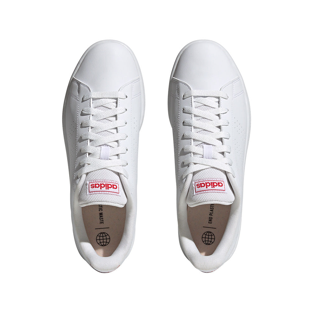 Tenis Hombre Adidas Advantage Base - Blanco