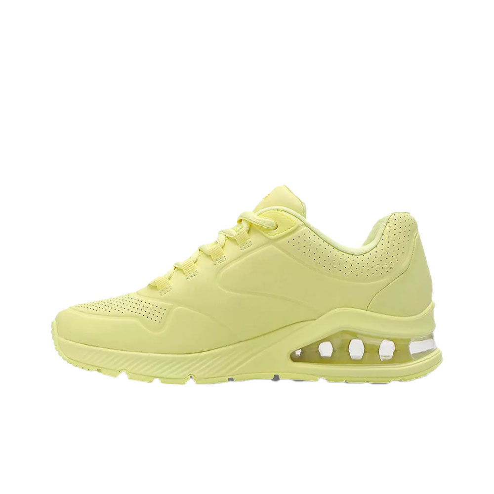 Tenis Mujer Skechers Uno Pastel- Amarillo