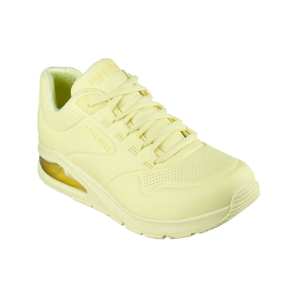 Tenis Mujer Skechers Uno Pastel- Amarillo