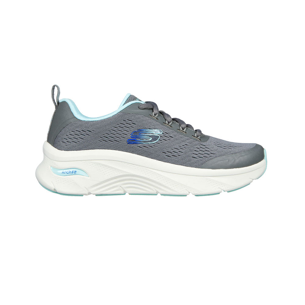 Tenis Mujer Skechers Arch FitDlux - Gris