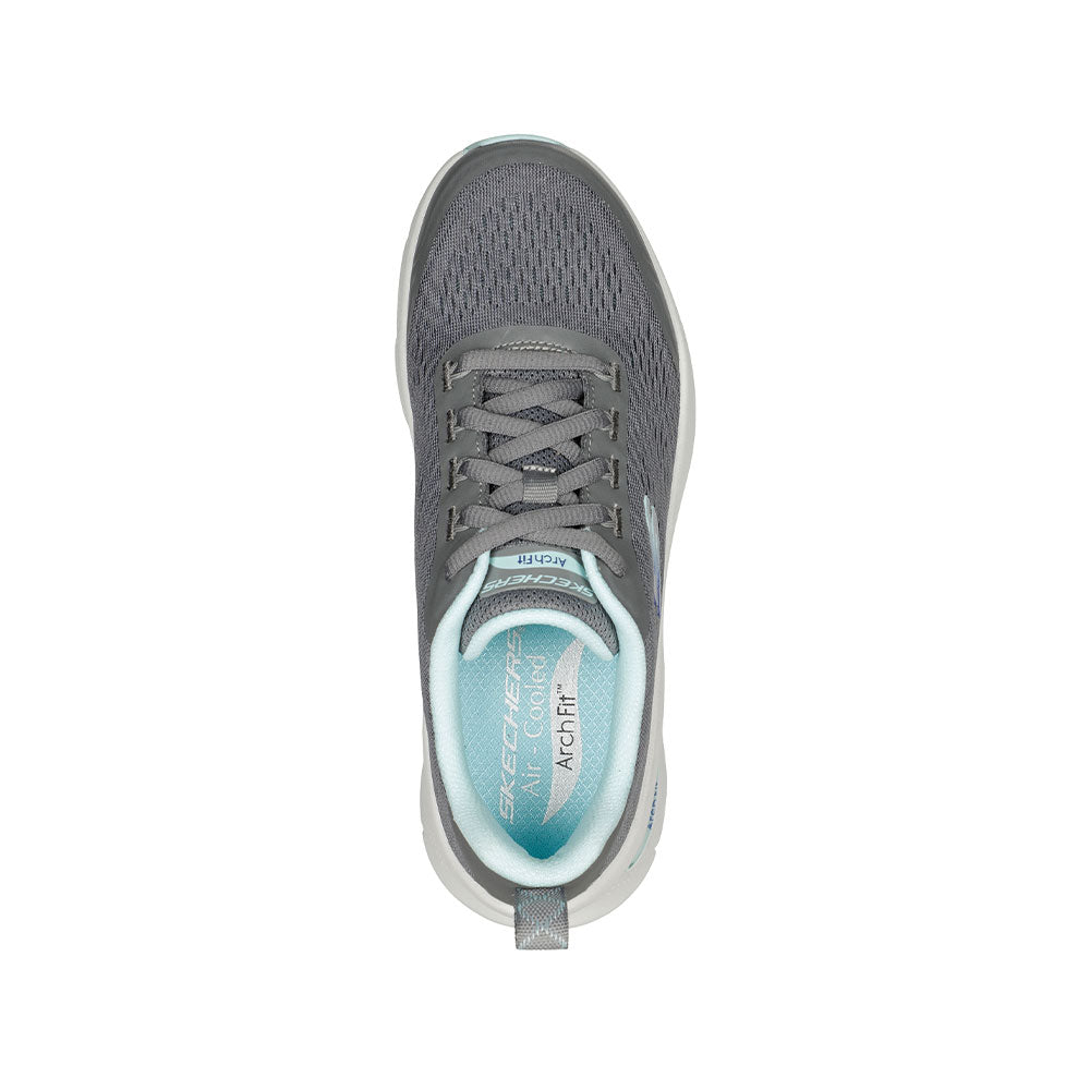 Tenis Mujer Skechers Arch FitDlux - Gris