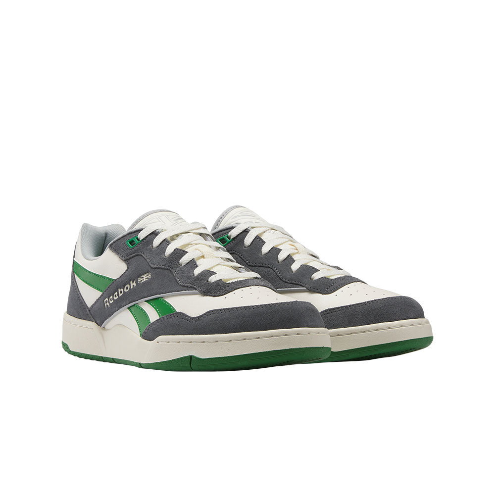 Tenis Hombre Reebok BB 4000II - Verde-Blanco