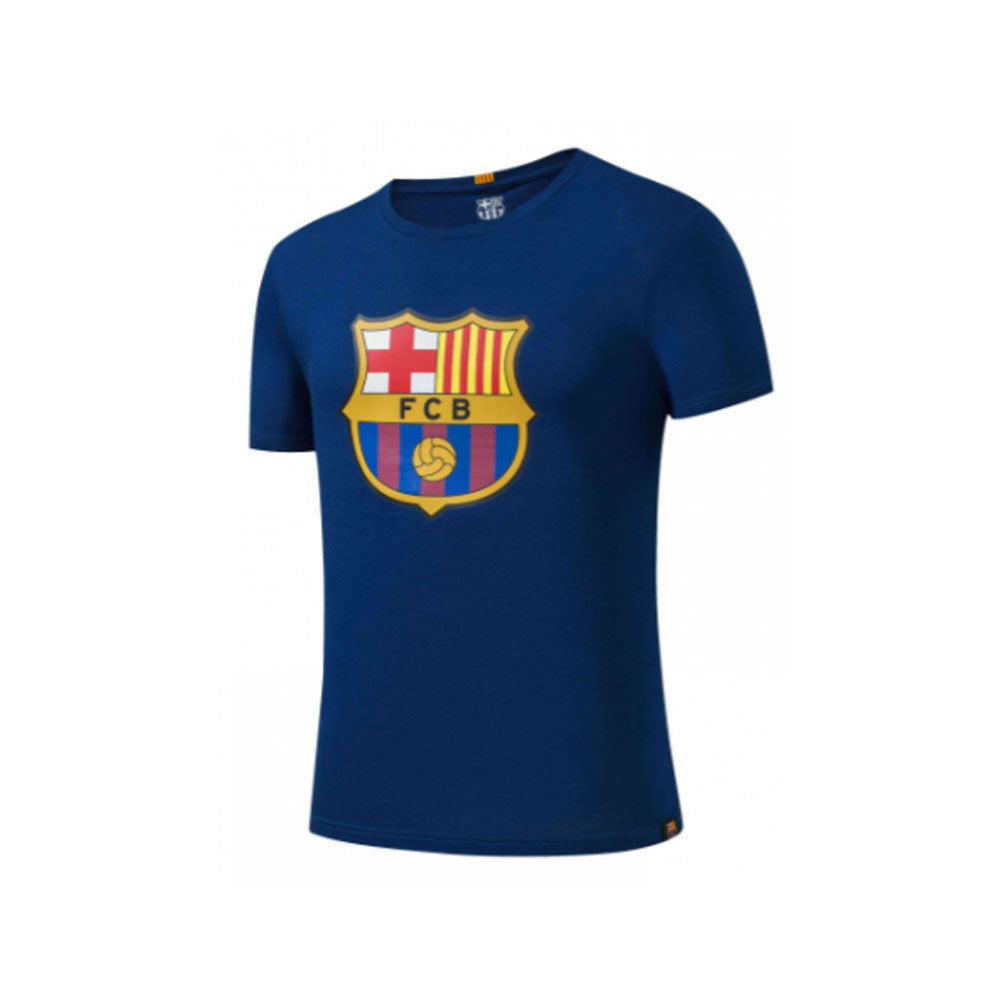 Camiseta Deportiva Polo Hombre Barcelona - Azul