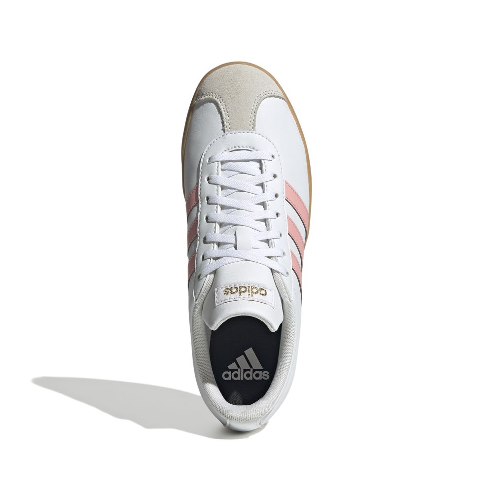 Tenis Mujer adidas Vl Court - Blanco-Rosado