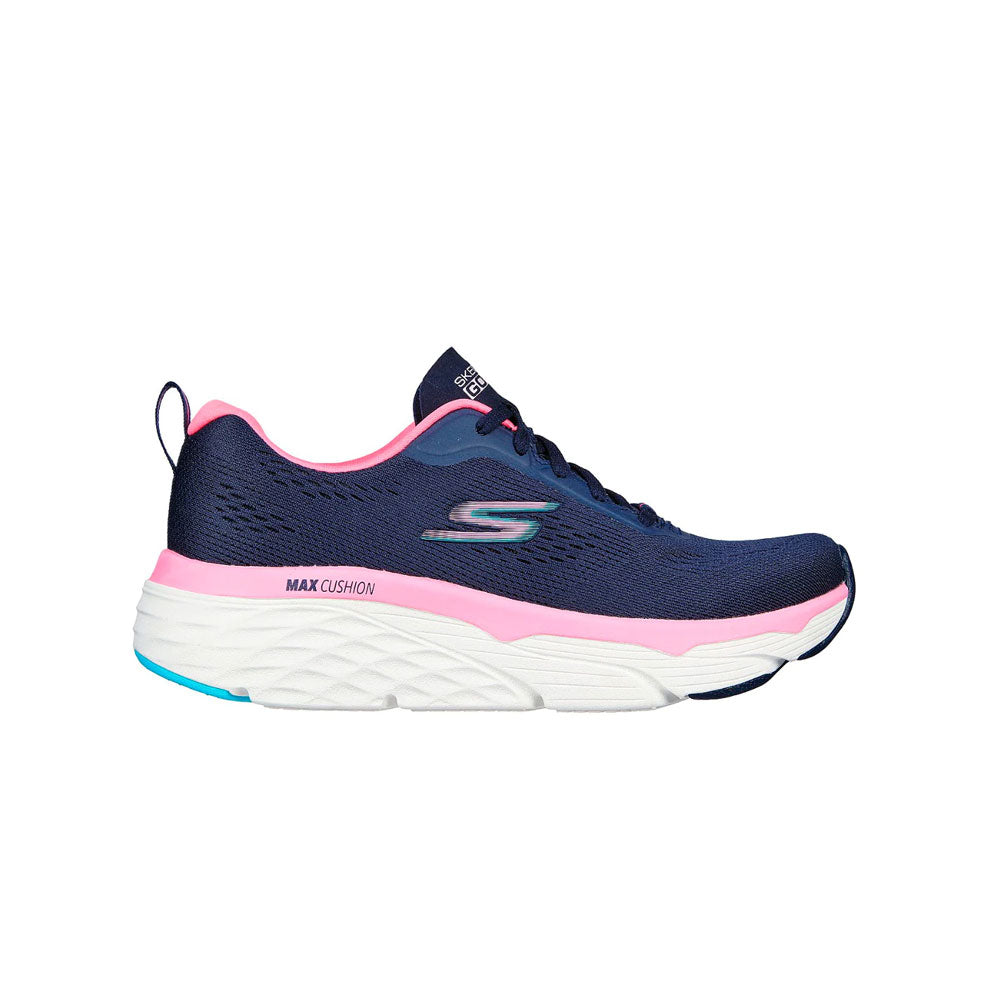 Tenis Mujer Skechers Max Coushing - Azul-Rosa