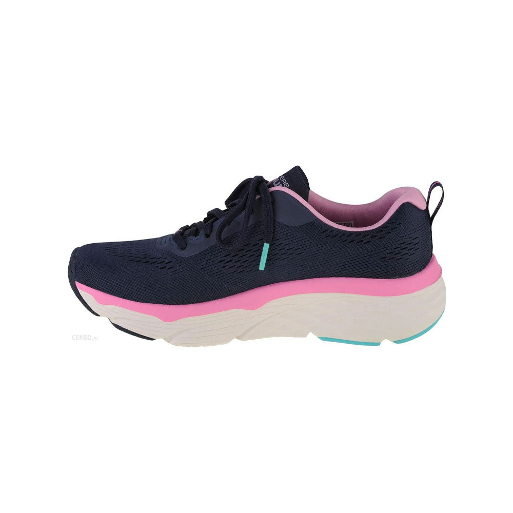 Tenis Mujer Skechers Max Coushing - Azul-Rosa