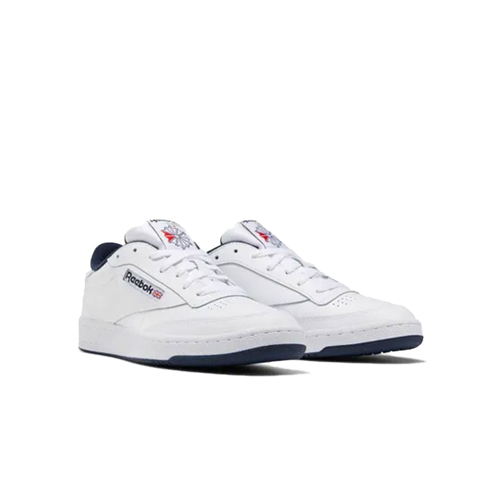 Tenis Hombre Reebok Club C 85- Blanco-Azul