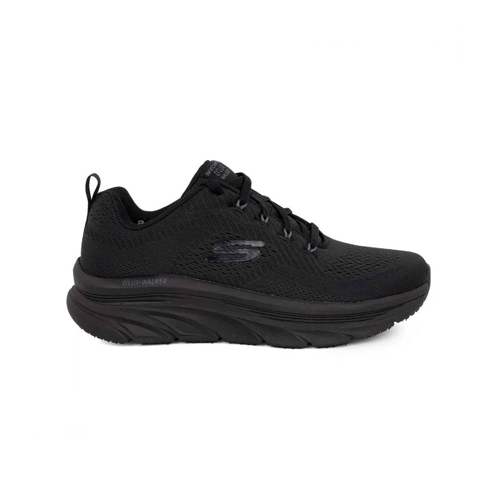 Tenis Hombre Skechers Dlux Walker - Negro