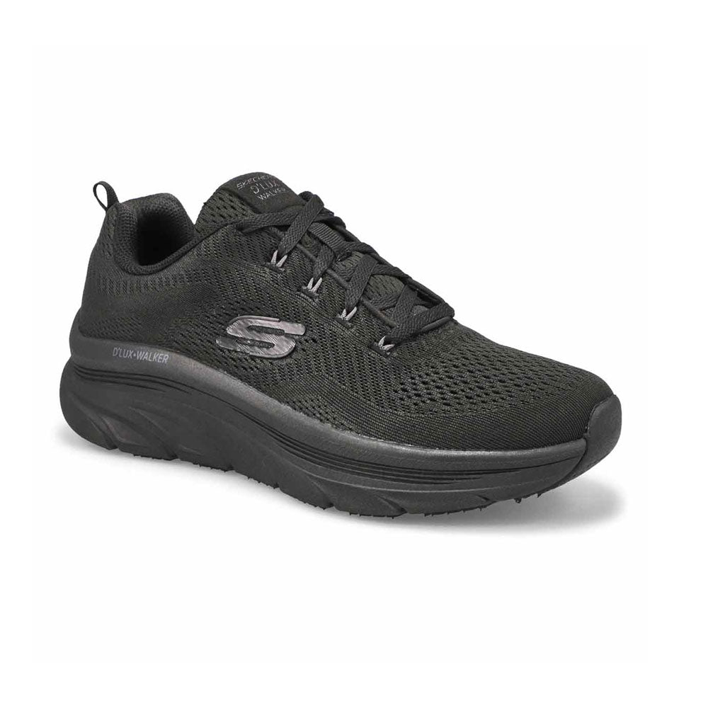 Tenis Hombre Skechers Dlux Walker - Negro