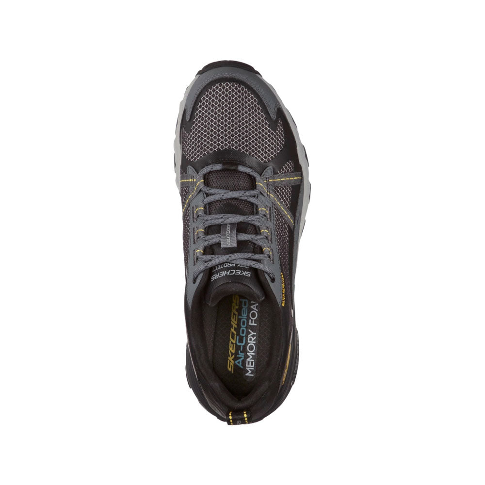 Tenis Hombre Skechers Max Protect - Negro-Gris