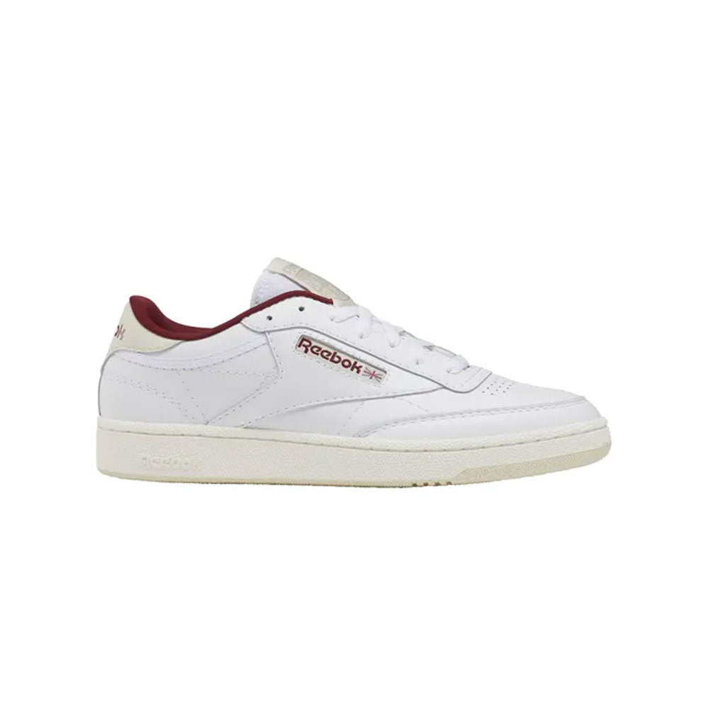 Tenis Hombre Reebok Club C 85 Fomo - Blanco-Vinotinto