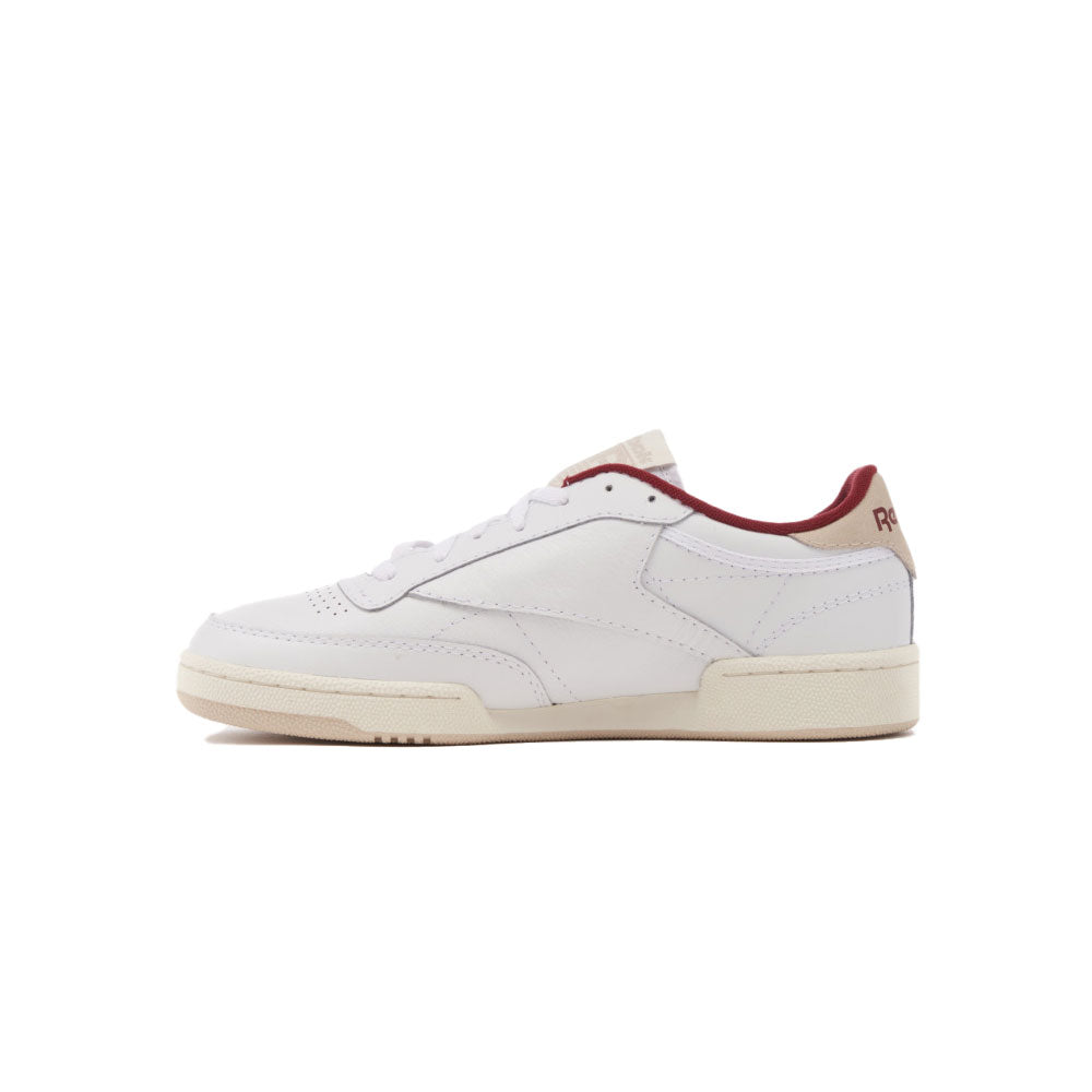 Tenis Hombre Reebok Club C 85 Fomo - Blanco-Vinotinto