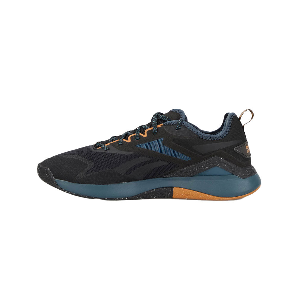 Tenis Hombre Reebok Nanoflex Adventure Tr - Negro-Naranja