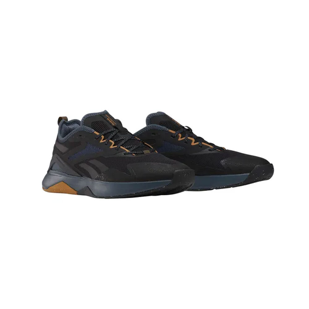 Tenis Hombre Reebok Nanoflex Adventure Tr - Negro-Naranja