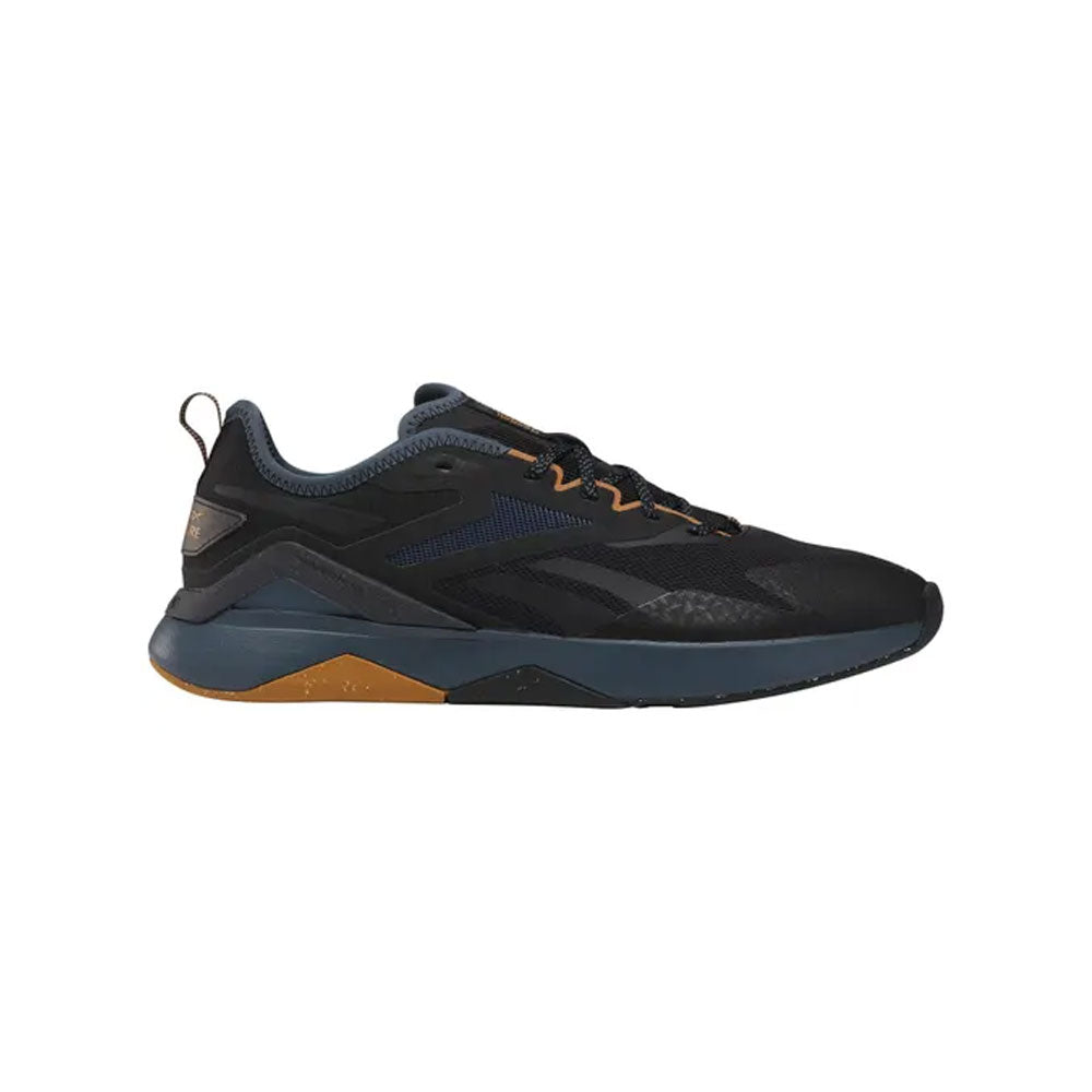 Tenis Hombre Reebok Nanoflex Adventure Tr - Negro-Naranja