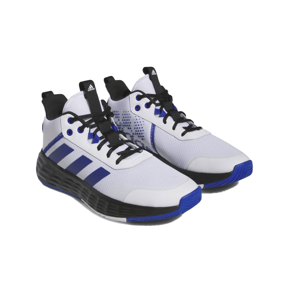 Tenis Hombre Adidas Ownthegame - Blanco-Azul