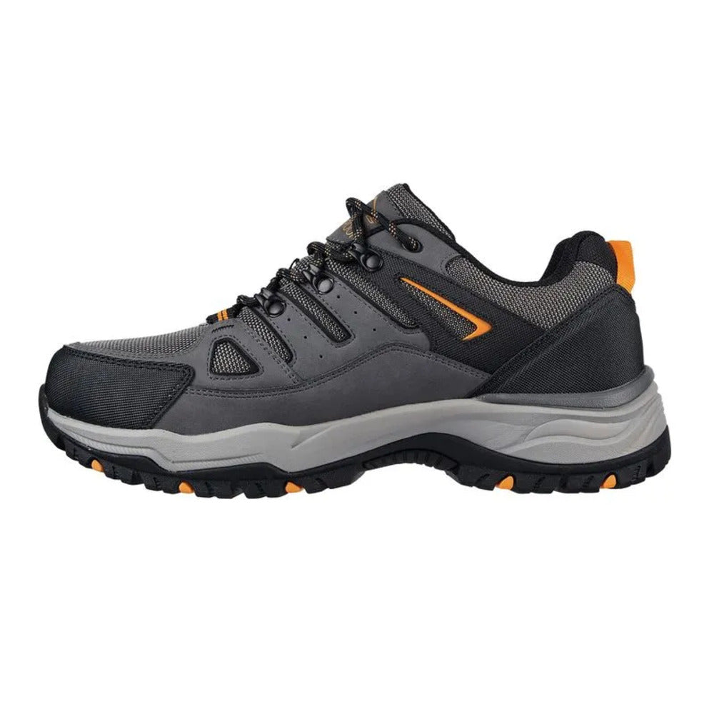 Tenis Skechers Hombre Relaxed Fit - Gris- Negro