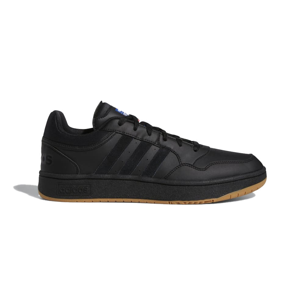 Tenis Hombre Adidas Hoops 3.0 Low Classic Vintage - Negro