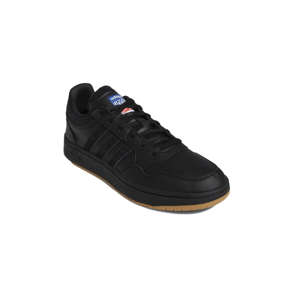 Tenis Hombre Adidas Hoops 3.0 Low Classic Vintage - Negro