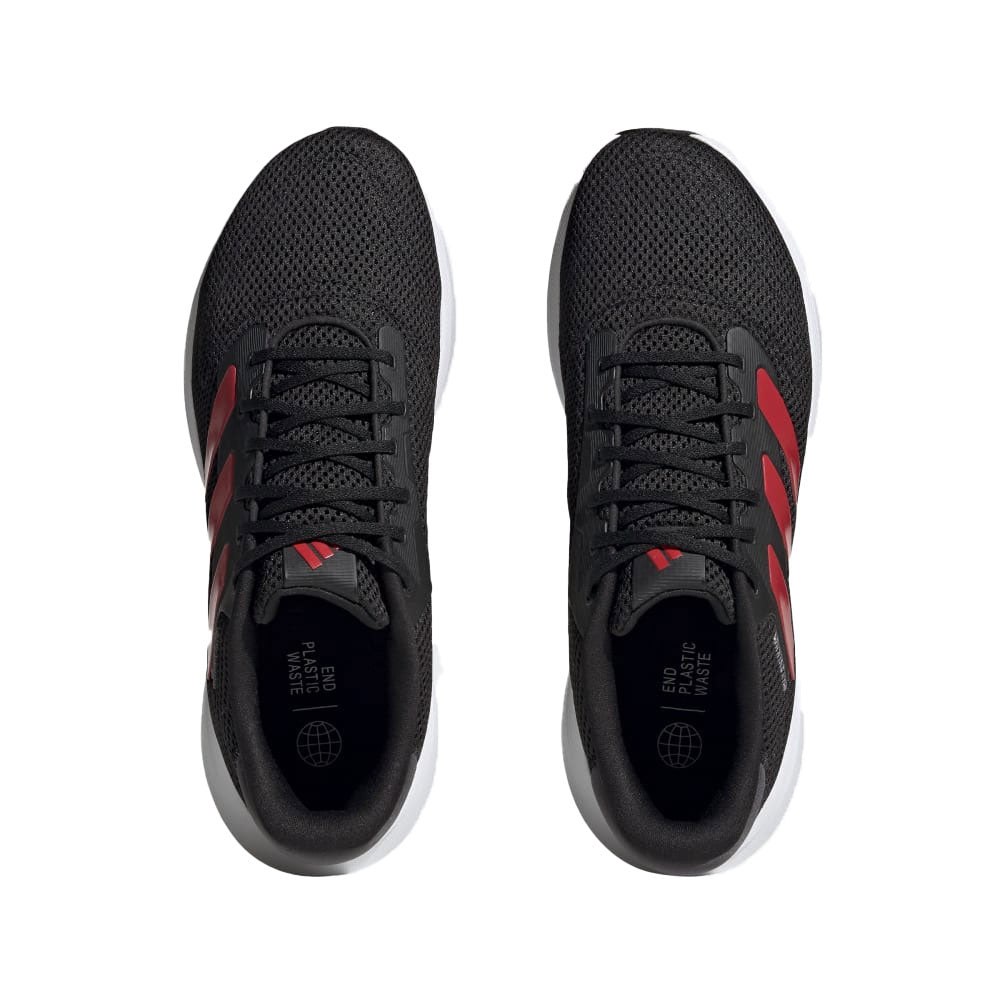 Tenis Hombre Adidas Response Runner - Negro-Rojo